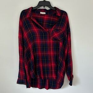 Garage Plaid Button Down! - Large
